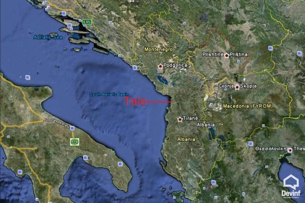 Lezhe For Sale Land  Located on the coast of Lezha, in Tale. Coast Land bregdet bregdet